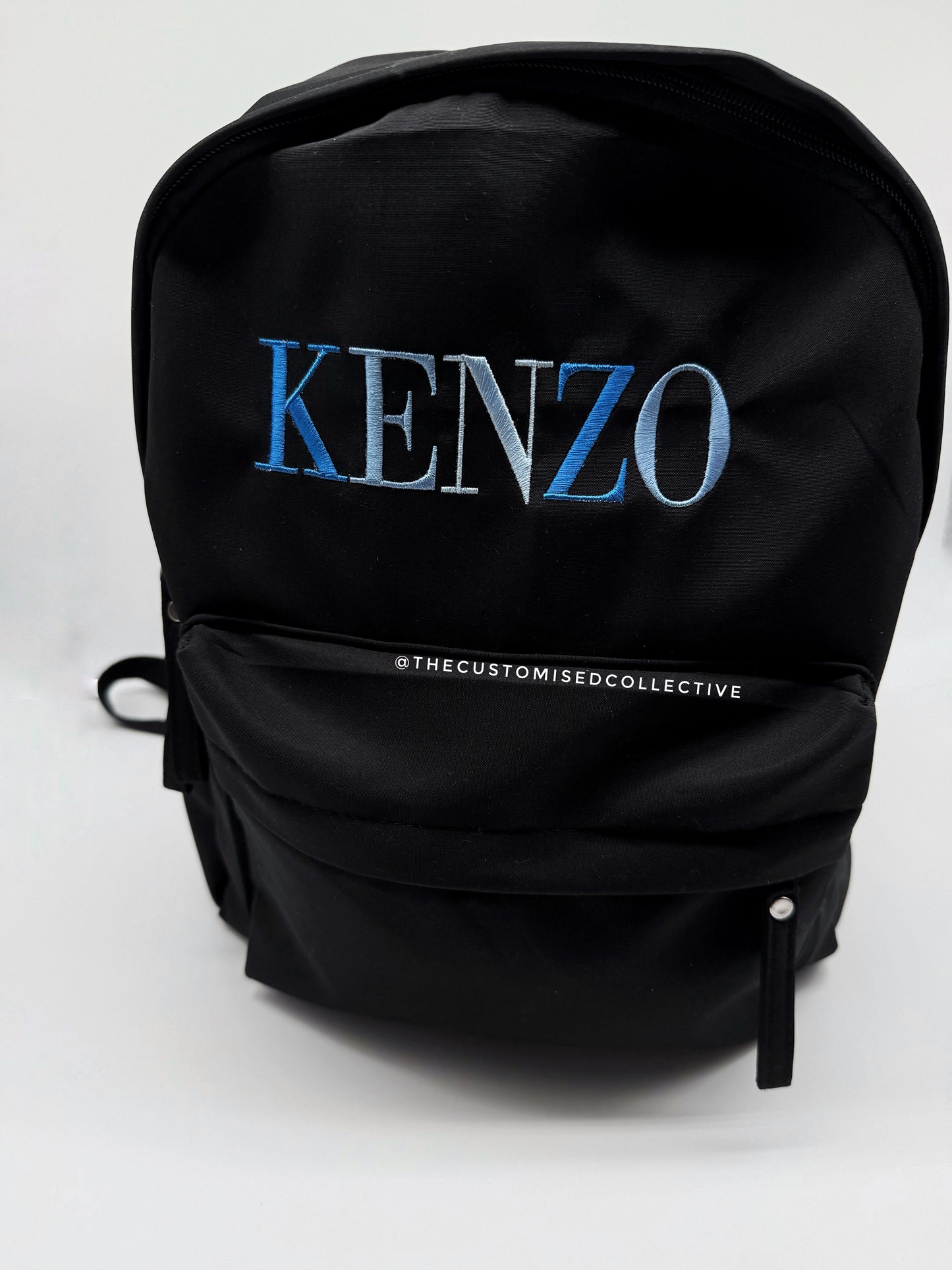 Embroidered backpack