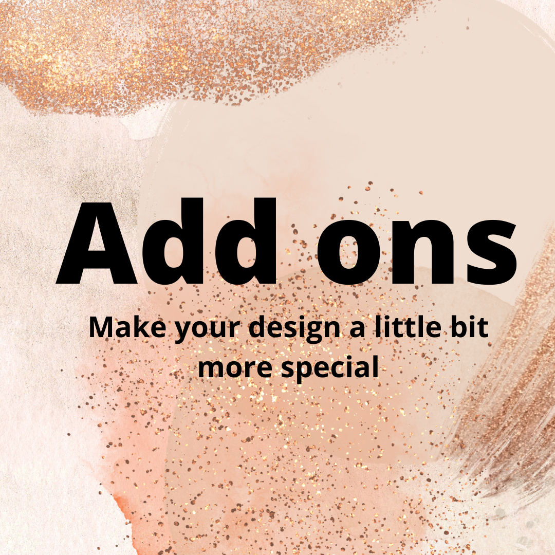 ADD-ON for personalisation (Per garment)-Clothing-Thecustomisedcollective-Thecustomisedcollective