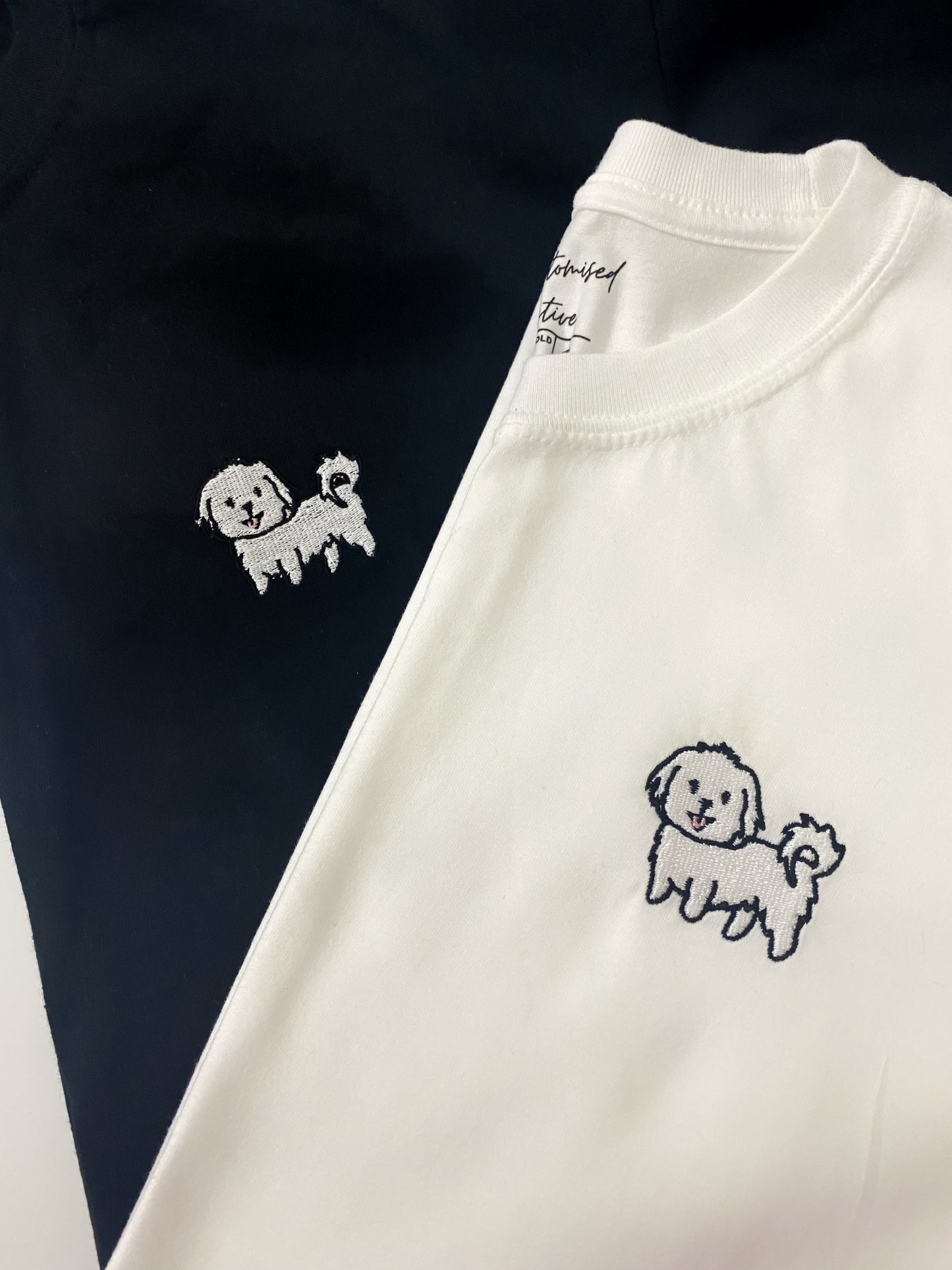 Maltese-Clothing-Thecustomisedcollective-T-Shirt-XS-Black-Thecustomisedcollective