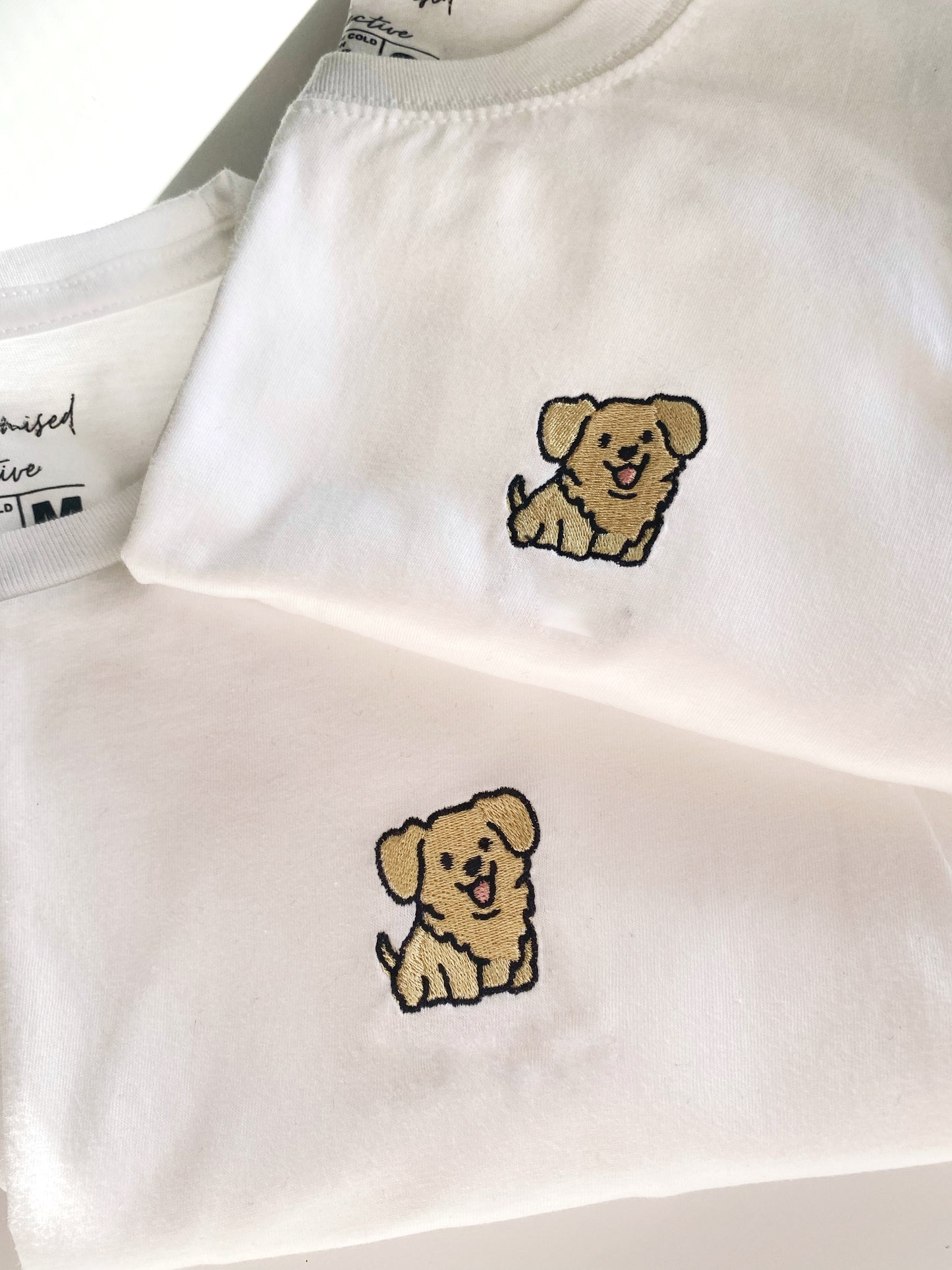 Golden Retriever / Labrador - Front-Clothing-Thecustomisedcollective-T-Shirt-XS-Black-Thecustomisedcollective