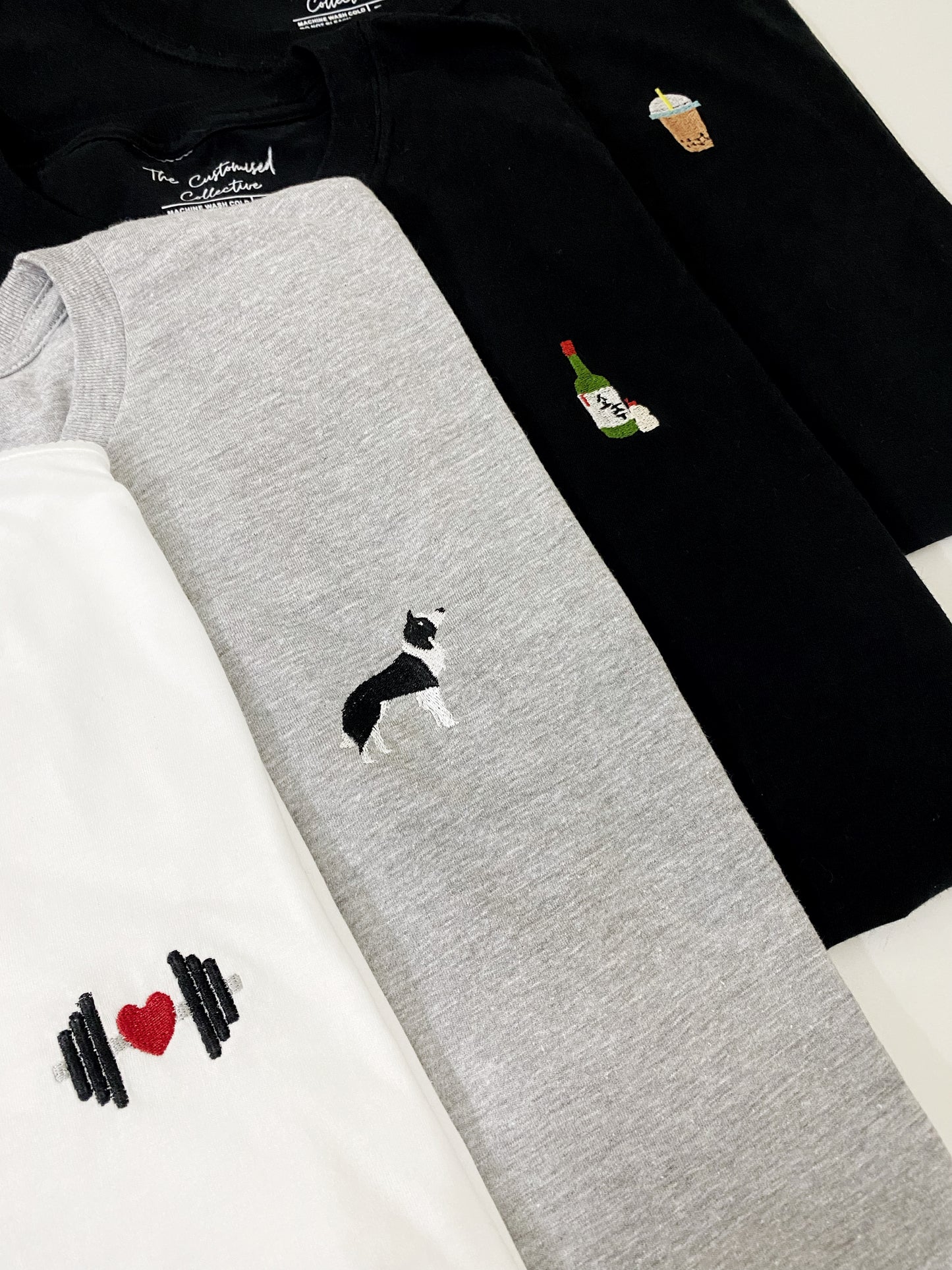 Border Collie-Clothing-Thecustomisedcollective-T-Shirt-XS-Black-Thecustomisedcollective
