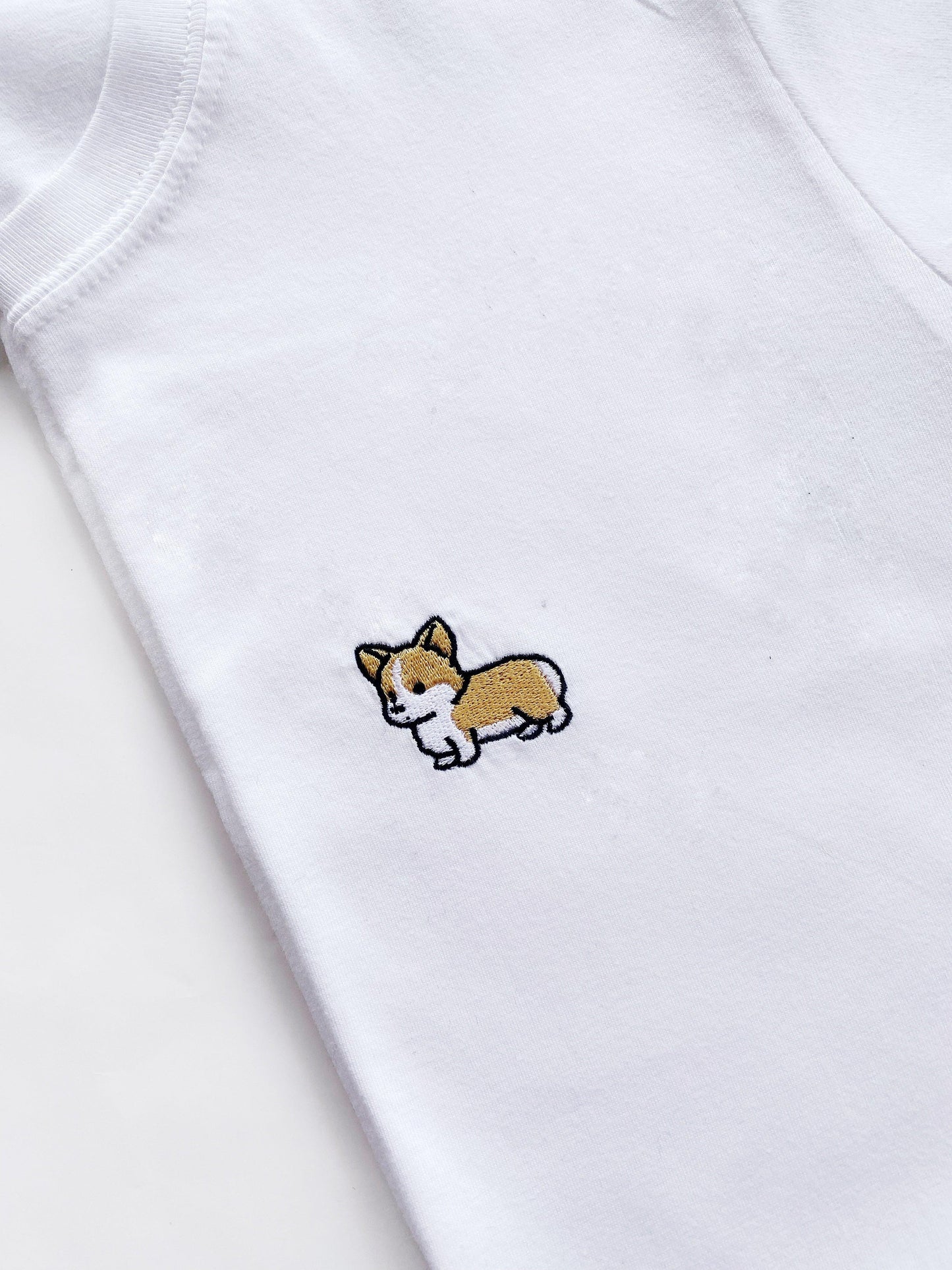 Corgi Shirt/Crewneck-Clothing-Thecustomisedcollective-T-Shirt-XS-Black-Thecustomisedcollective