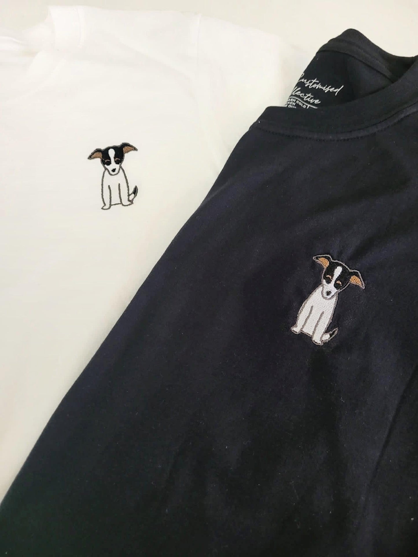 Greyhound / Terrier-Clothing-Thecustomisedcollective-T-Shirt-XS-Black-Thecustomisedcollective