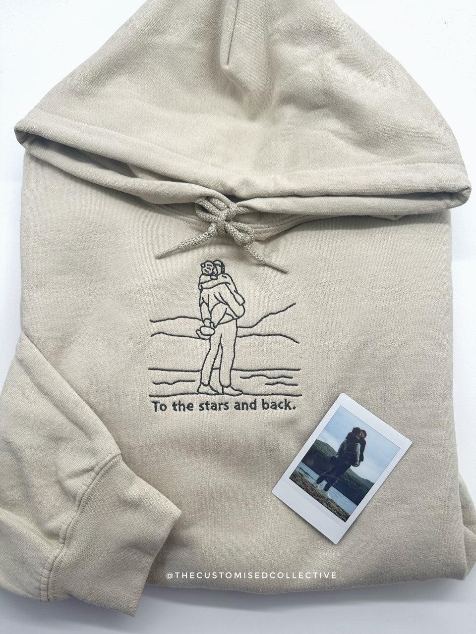 Personalised Picture Line Drawing - Thecustomisedcollective