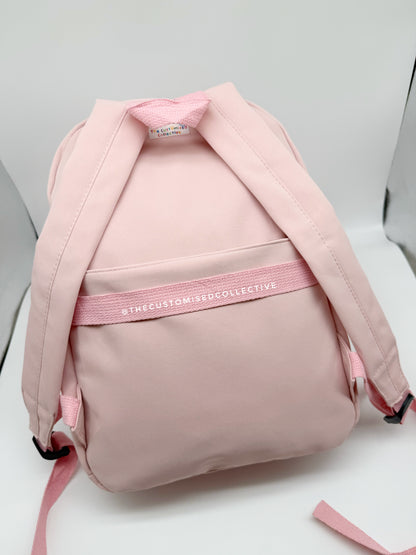 Embroidered backpack