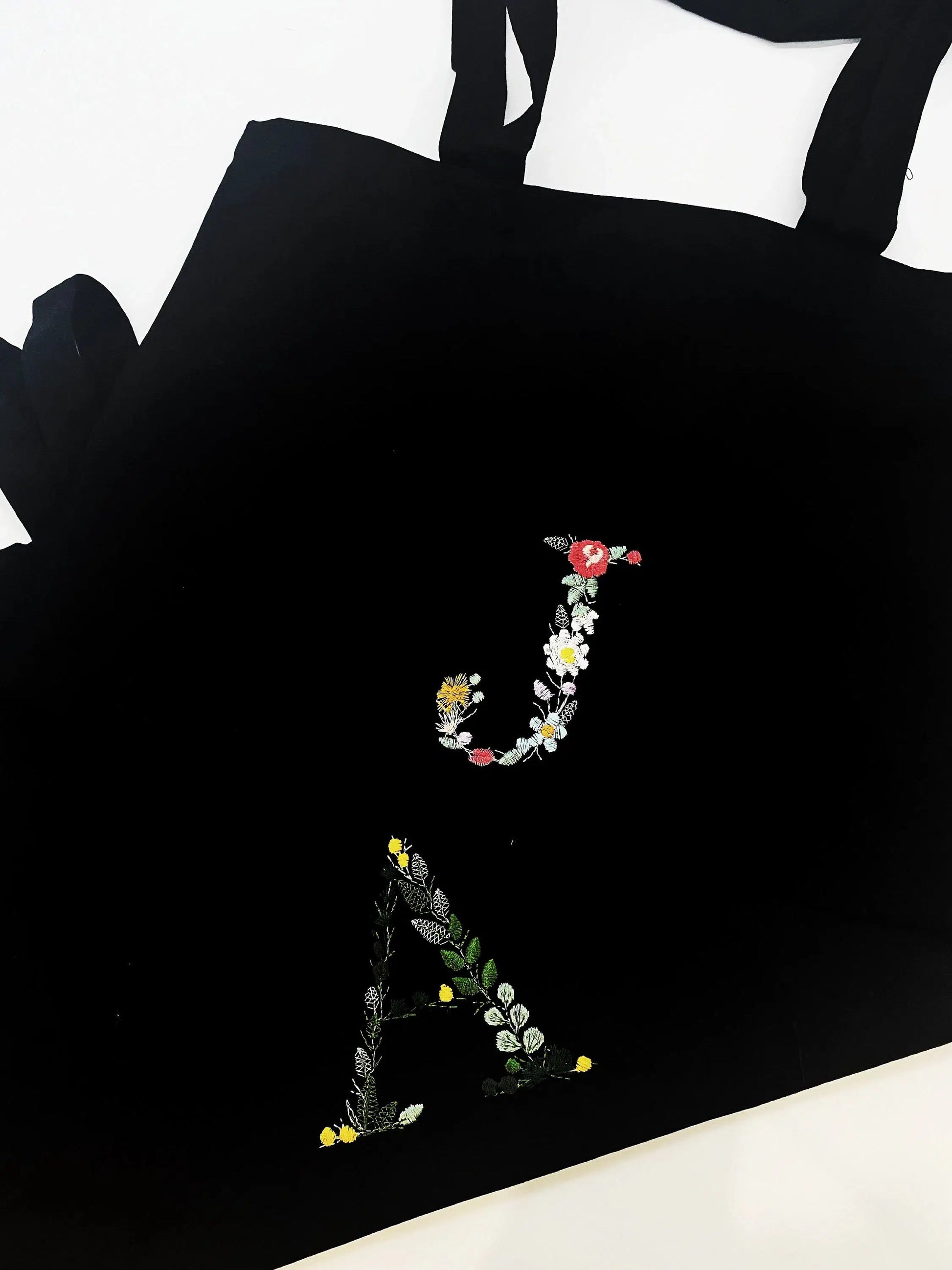 Custom - Initial Tote Bags - Botanical - Thecustomisedcollective