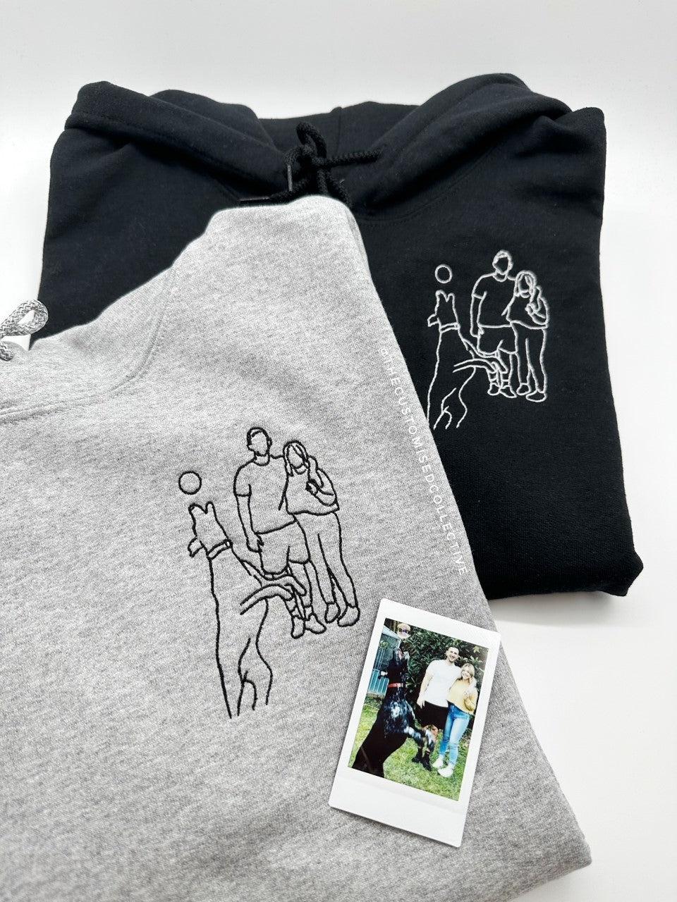 Personalised Picture Line Drawing - Thecustomisedcollective